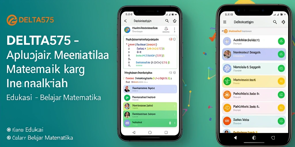 Antarmuka pengguna DELTA575 yang interaktif dan intuitif.
