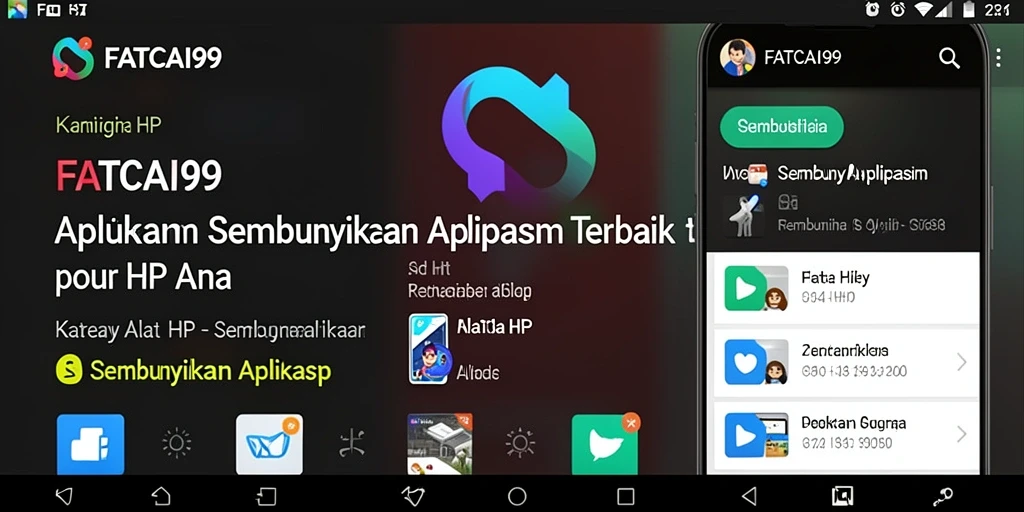 Antarmuka utama aplikasi FATCAI99 untuk menyembunyikan aplikasi.