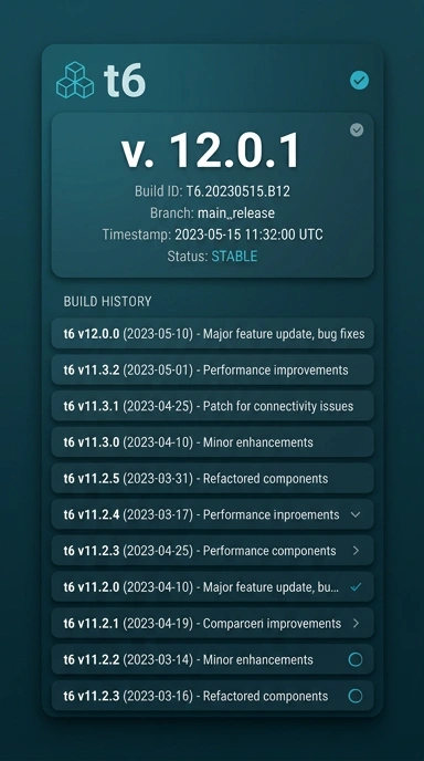 Riwayat Versi t6: Pembaruan Terbaru untuk Android